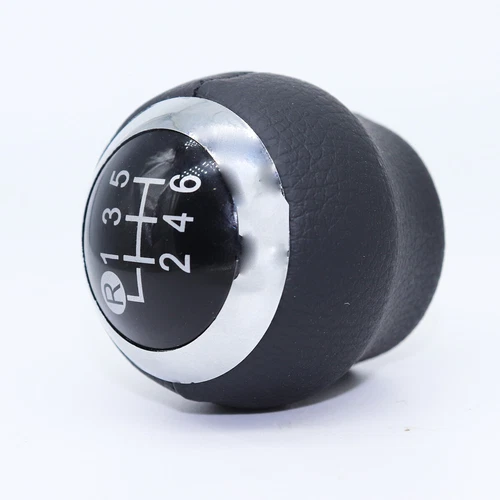 For Toyota Corolla Rav4 Avensis Verso Pu Leather 6 Speed Manual Gear Shift Knob - Picture 2 of 6