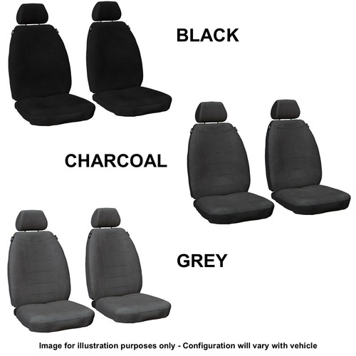 1 ROW CUSTOM PLATINUM VELOUR SEAT COVER FOR ISUZU I BUS TBC B - Picture 2 of 8
