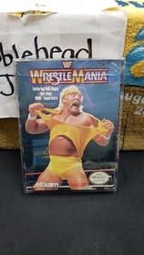 VIDEOGIOCO CIB WWF WRESTLEMANIA NINTENDO NES COMPLETO DI SCATOLA CON CUSTODIA PROTETTIVA