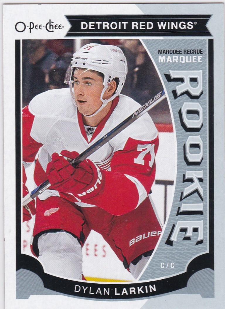 2015-16  O-PEE-CHEE UPDATE #U20 DYLAN LARKIN R/C-DETROIT RED WINGS