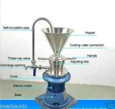 NEW Vertical Sesame Soybean Peanut Butter colloid mill grinder JML-65 s1