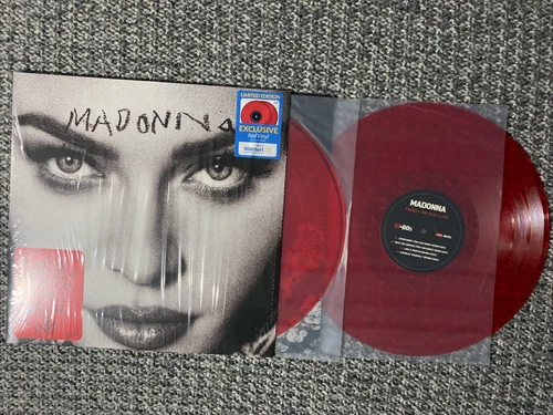 Madonna Lp Finally Enough Love 2022 N. M In Shrink 2x Red Vinyl Limited Edition