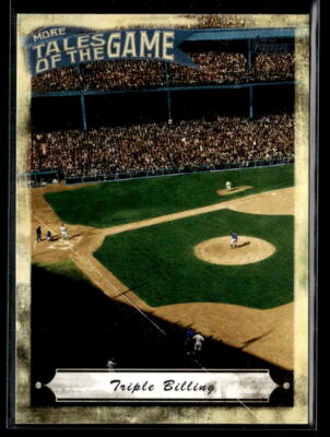 Triple Billing - 2010 Topps Update More Tales of the Game #MTOG-2