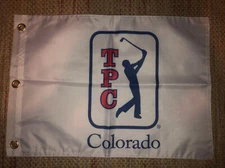 PGA TOUR TPC COLORADO PIN FLAG WITH GROMMETS FREE SHIP AUTOS