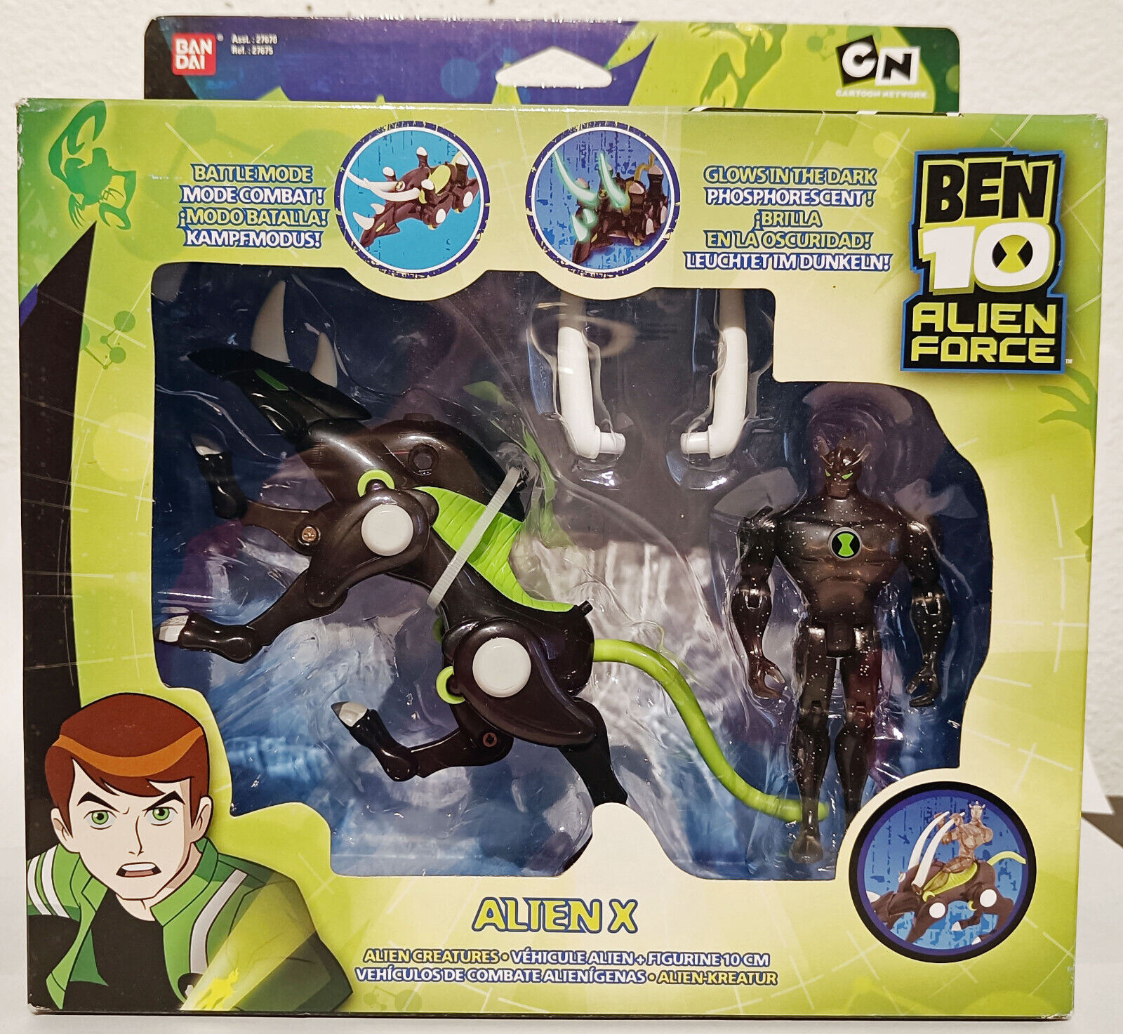 Ben 10 - 27675 - Alien Creatures - Alien X with Creature