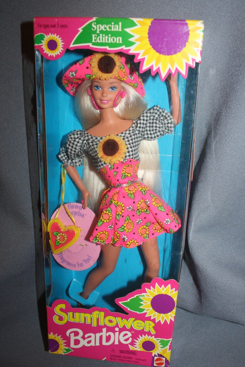 1994 SUNFLOWER BARBIE SPECIAL EDITION BARBIE DOLL #13488 NRFB | eBay