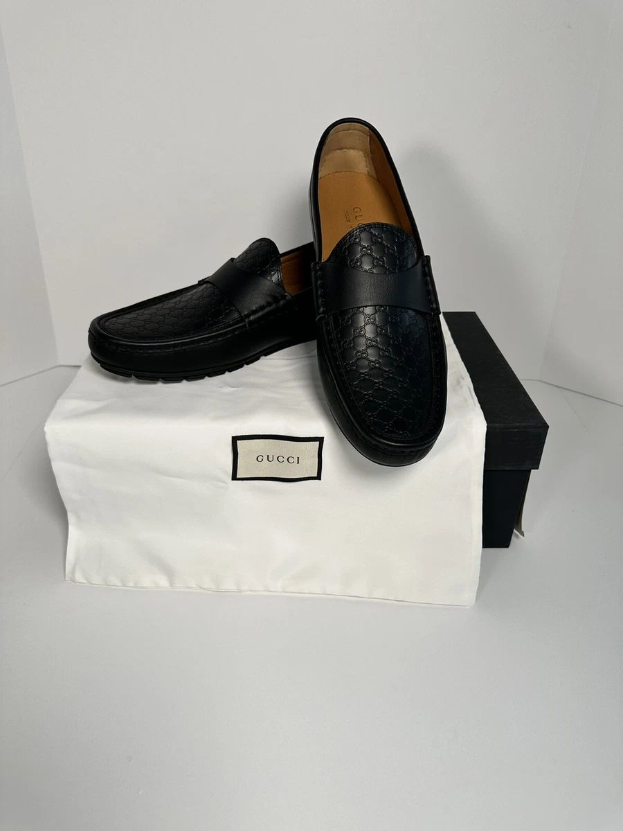 Gucci M Moccasin Leather Upper Casual Shoes for Men for sale | eBay