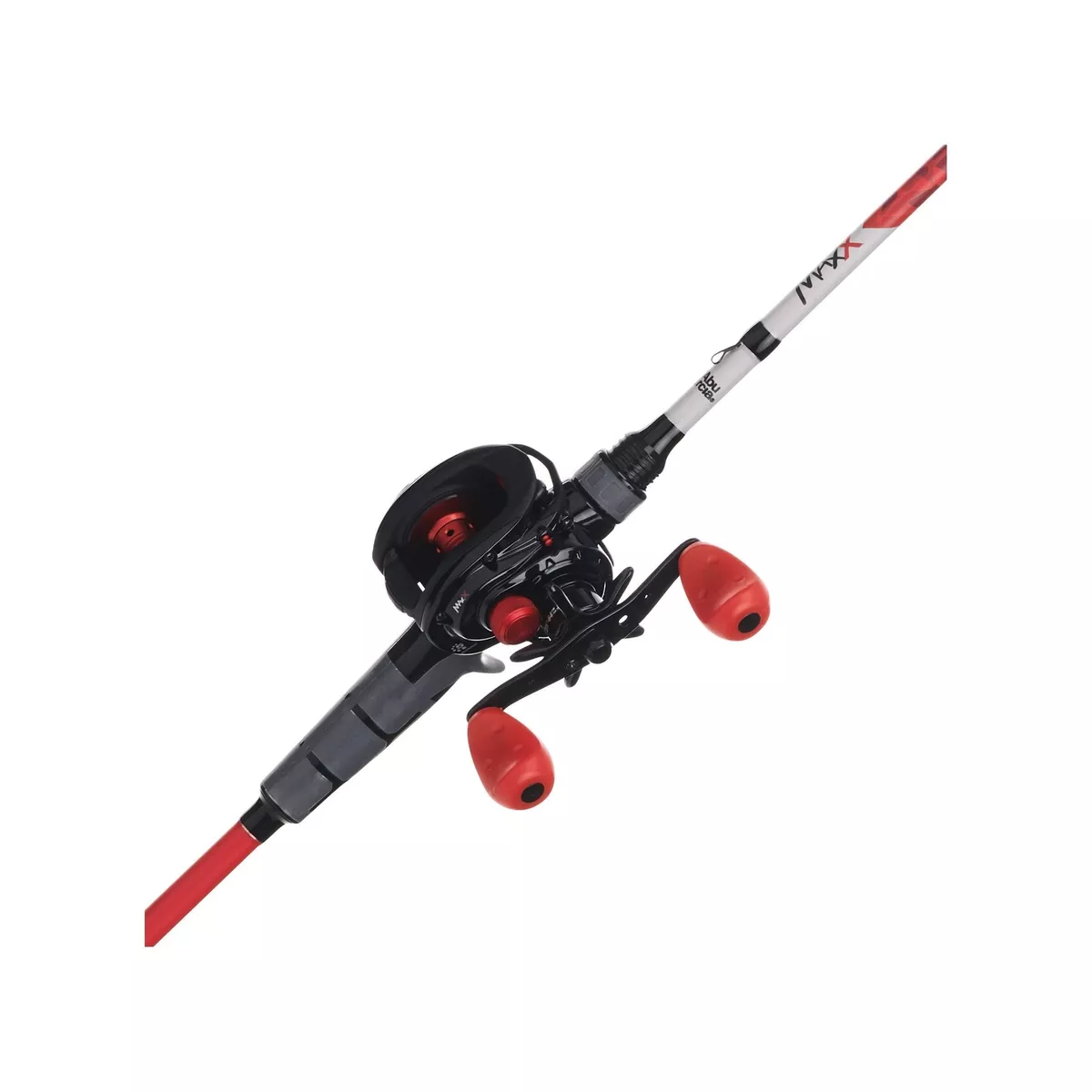 Abu Garcia Black Max Max X Low Profile Baitcast Reel and Fishing Rod Combo