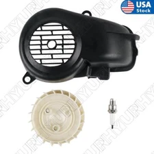 1 x Air Cooling Fan Shroud Assembly For Polaris E-Ton Dinli 90 ATV 2-Stroke USA