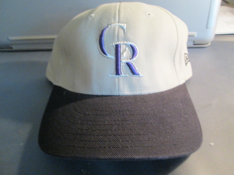 "COLORADO ROCKIES THROWBACK" New Era HAT One Size Fits Most Strap-back NWOT $22