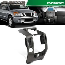 Fit For 2004-2006 Nissan Titan Armada Center Dash Radio Ac Bezel Wo Speaker Fit For 2004-2006 Nissan Titan Armada Center Dash Radio Ac Bezel Wo Speaker