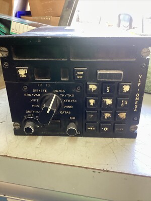 GNS-500A VLF/OMEGA Navigation System 10060-8 & S/N547 Tsoc94 Parts Only