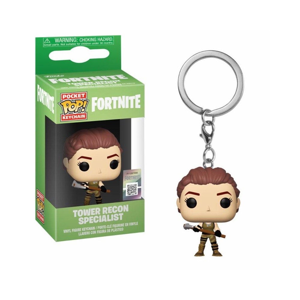 LLAVERO POP FORTNITE TOWER RECON SPECIALIST FIGURAS VIDEOJUEGOS