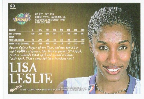 Lisa Leslie WNBA - Rookies & Base Cards - Pick from List - Complete Your Set 🔥 - Picture 18 of 30