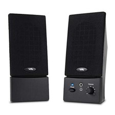 USB Powered 2.0 Desktop Speaker System with 3.5mm Audio for Laptops and