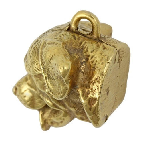 Rottweiler - gold plated keyring with image of a dog, quality, Art Dog USA - Picture 7 of 12