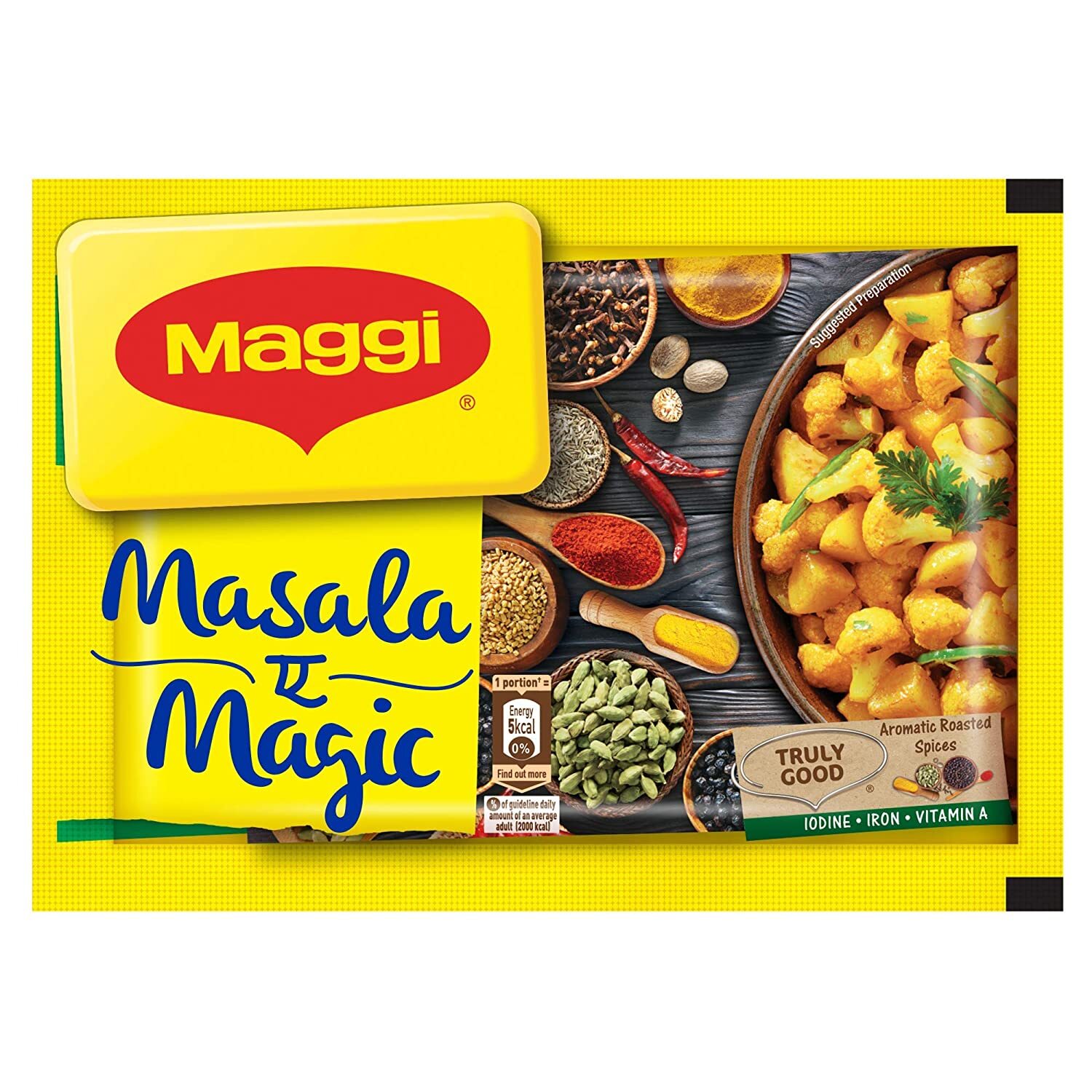 Maggi Masala A Magic 6Gm (Pack De 48) material_características: vegetariano