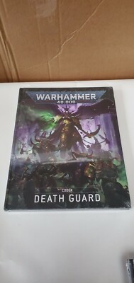 Warhammer 40,000 Codex Death Guard -Italienisch -Folie ist leicht beschädigt UR