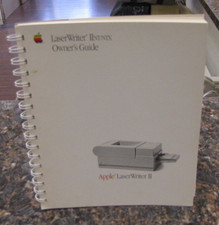 Vintage Apple 030-3215-A LaserWriter IINT/NTX Owner's Guide - GB14