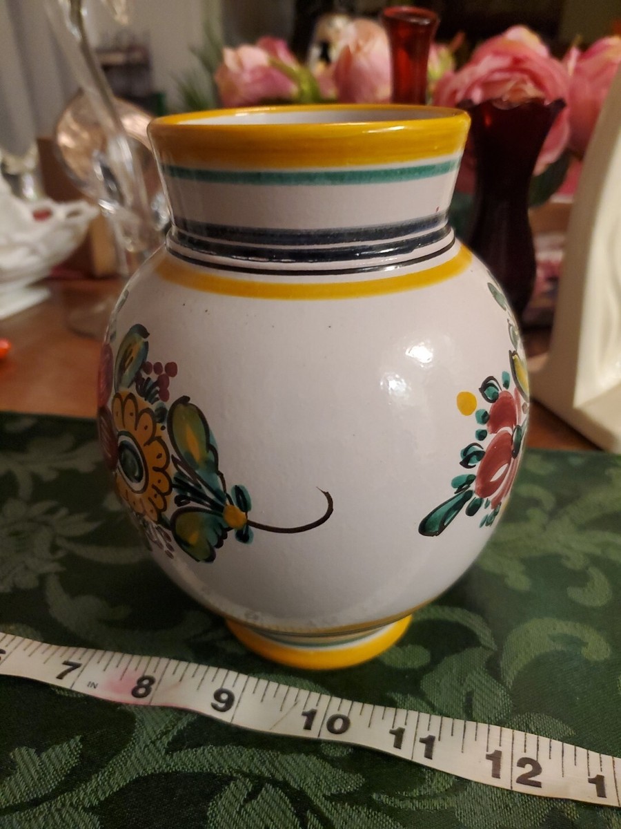 工芸品 Vintage vase from artec Vintage Czech Pottery Floral Vase Czech Pottery | eBay
