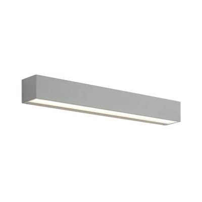 Lucande Lengo LED-Wandleuchte Wandleuchte Lampe Leuchte 50cm silber 2-flammig 36