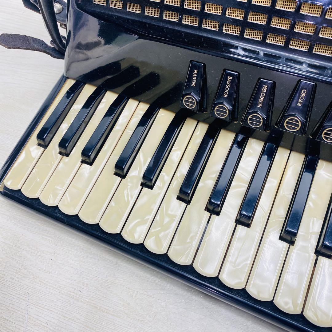 EXCELSIOR ACCORDION MODEL 310 VINTAGE MADE IN ITALY BLACK EXCELSIOR ACCORDION MODEL 310 VINTAGE MADE IN ITALY BLACK
