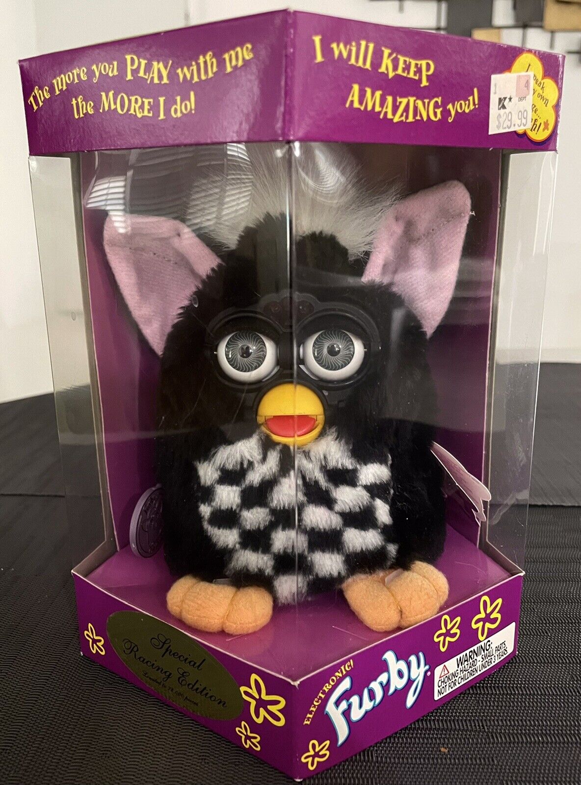 Furby+Special+Racing+Edition+1999+Tiger+Electronics+%2370-891+