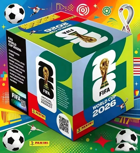 FIFA World Cup 2026 PANINI Collection - 1 Box 50 packs 350 stickers US