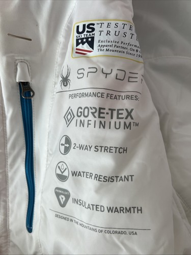 Chaqueta de esquí aislante Spyder Captivate 8 Gore Tex resistente al agua Primaloft para mujer - Imagen 7 de 14