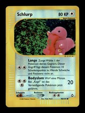 Pokemon TCG Lickitung 90/147 Aquapolis Reverse Holo German Yuka Morii HP on eBay