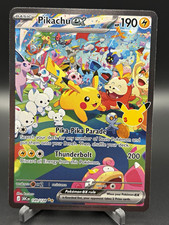 Pikachu ex 149/128 - Illustrazione Speciale 30° Anniversario Rara (SIR) - In Mano