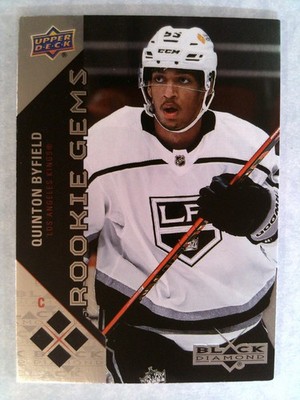 2021-22 Upper Deck Black Diamond Rookie Gems Quinton Byfield /99 RRG-QB