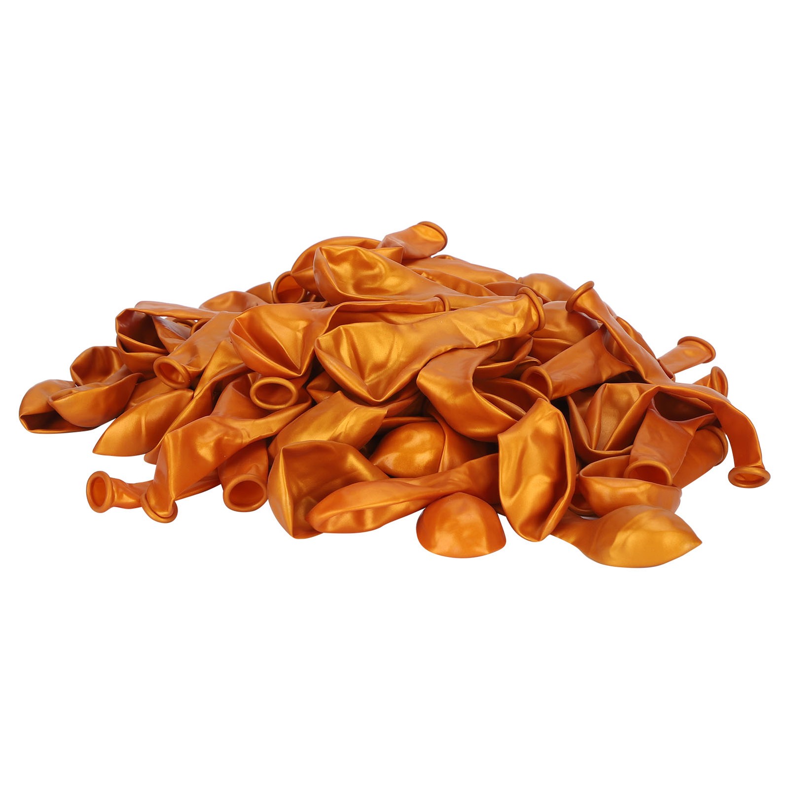 100Pcs Shiny Golden Latex Balloon Inflated Decorations For Parties Excellent