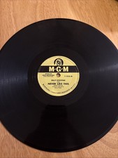 BILLY ECKSTINE Kiss of Fire / Never Like This 1952 MGM 78 RPM 10" Metrolite EX