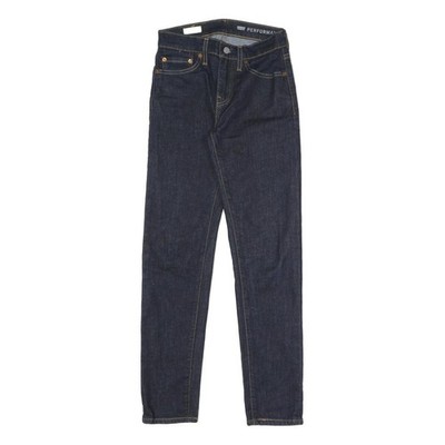 LEVI'S 512 Slim Tapered Jeans Herren Denim Dunkelblau W26 L29 Classic
