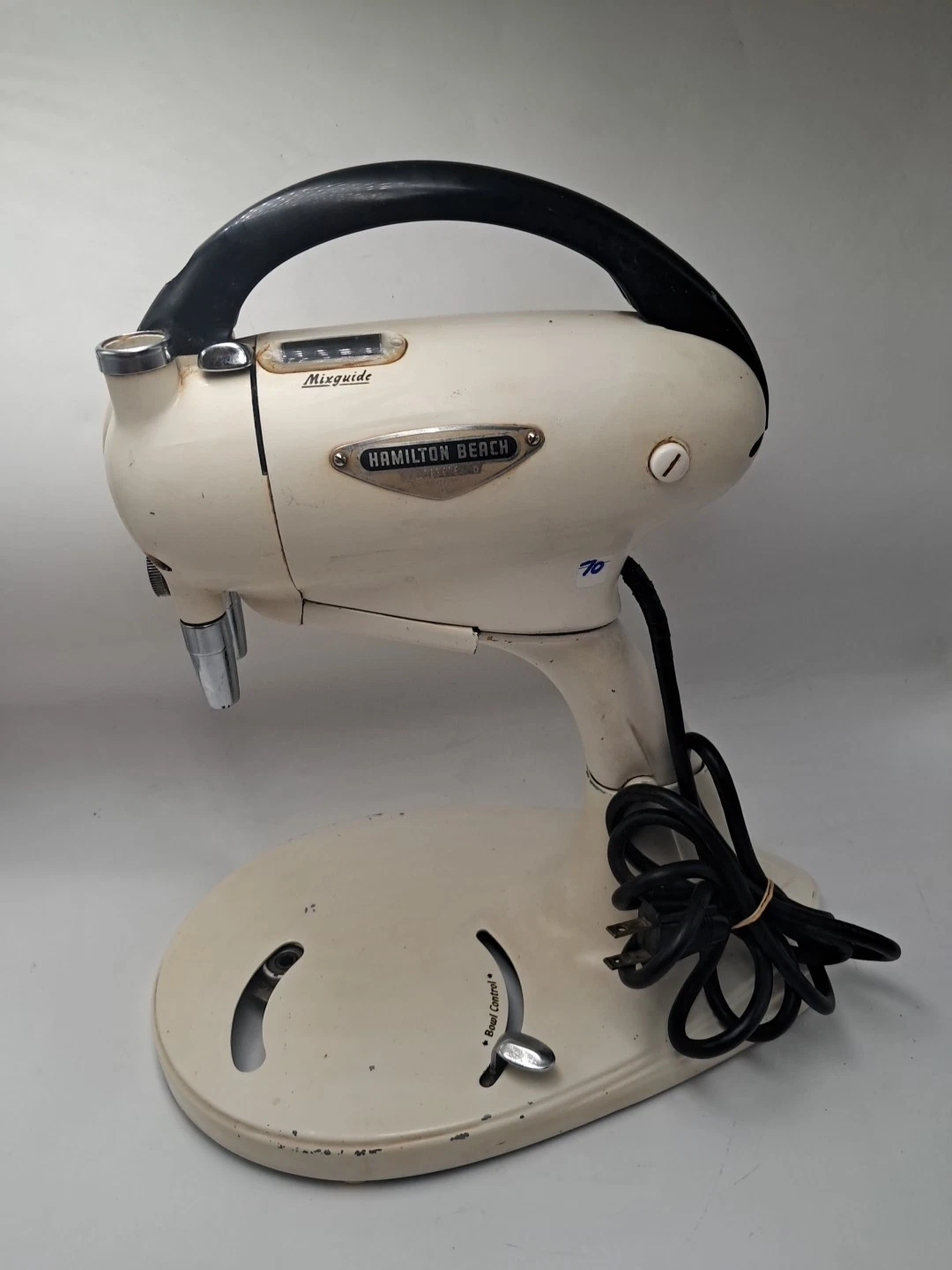 Vintage Hamilton Beach Off-White Stand Mixer w/o Bowls / Whisksn- Model G
Opens in a new window or t