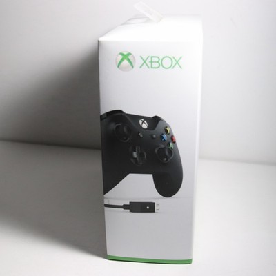 Microsoft 4N6-00001 Wireless Xbox Controller with PC Cable - Black
