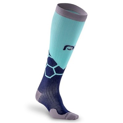 PRO COMPRESSION Socks Marathon  Navy and Mint Boom L / XL 