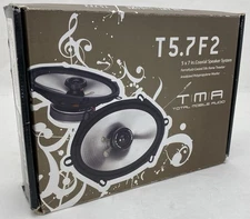 PAIR TMA BY JL AUDIO T5.7F2 5X7” 6X8” 2-WAY 150 WATT CAR AUDIO SPEAKERS NEW