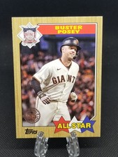 2022 Topps Buster Posey All Star 35th Anniversary Insert #87AS-6 - Giants