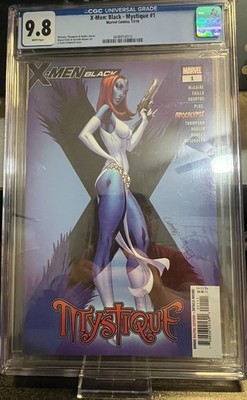 X-Men Black: Mystique #1 J Scott Campbell Variant CGC 9.8