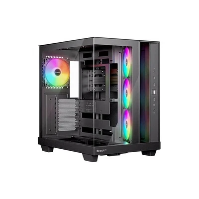 be quiet! Light Base 500 LX Black PC-Gehäuse vollständig verglastes Seitenpanel