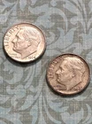 LOT of "Denver" 1962 & 1964 (full split bands) silver dimes, w/ BOLD mintmarks