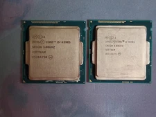 (Lot of 2) Intel Core i5-4590S 3.0GHz Quad-Core CPU SR1QN LGA1150 