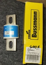 Bussman TPL-CZ Telpower TPL Style Fuse 600 Amp DC Power 170V