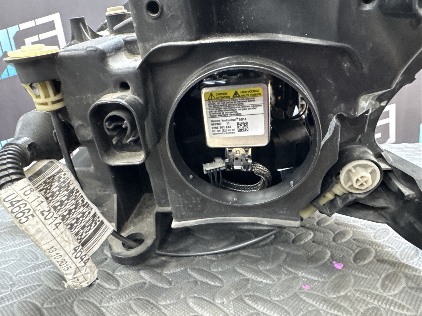 OEM 2014-2017 Maserati Quattroporte M156 HEADLIGHT XENON RIGHT PASSENGER SIDE