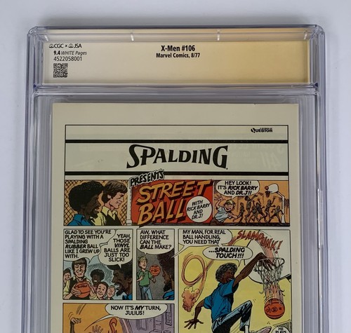 Signed Dave Cockrum X-Men #106 CGC 9.4 JSA Authentic SS Uncanny Marvel Auto - Picture 5 of 6