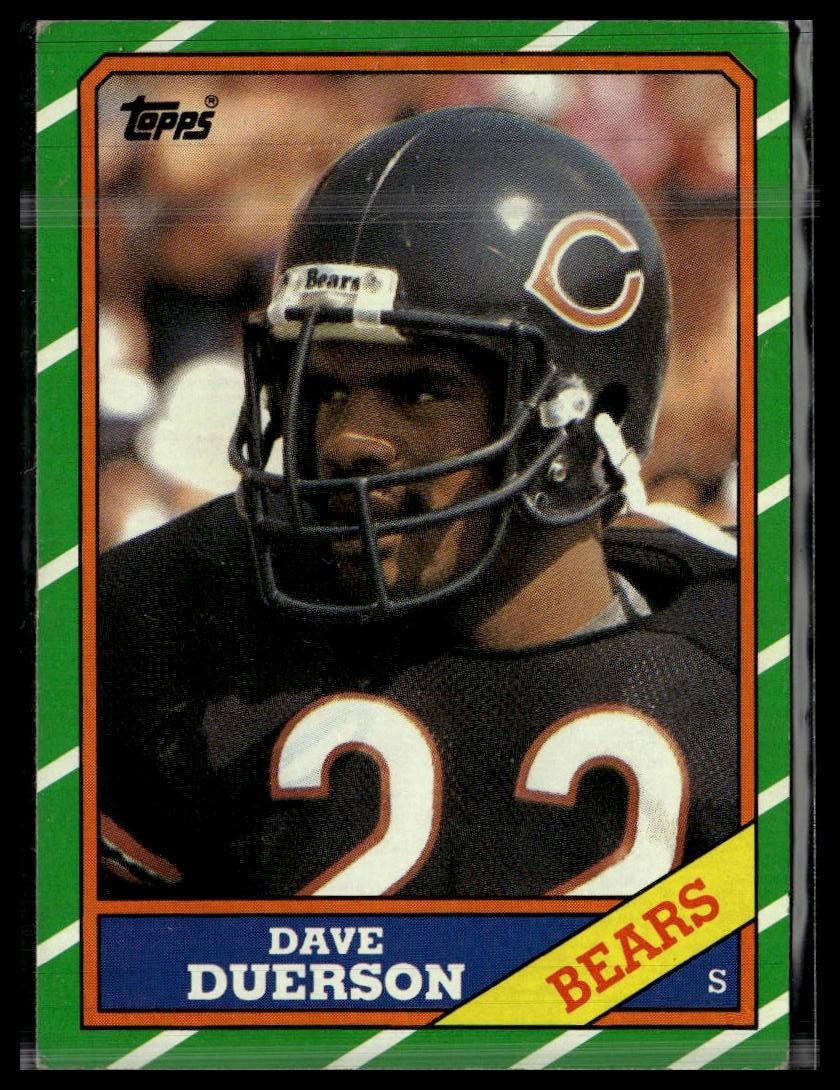 1986 Topps #27 Dave Duerson Rookie RC