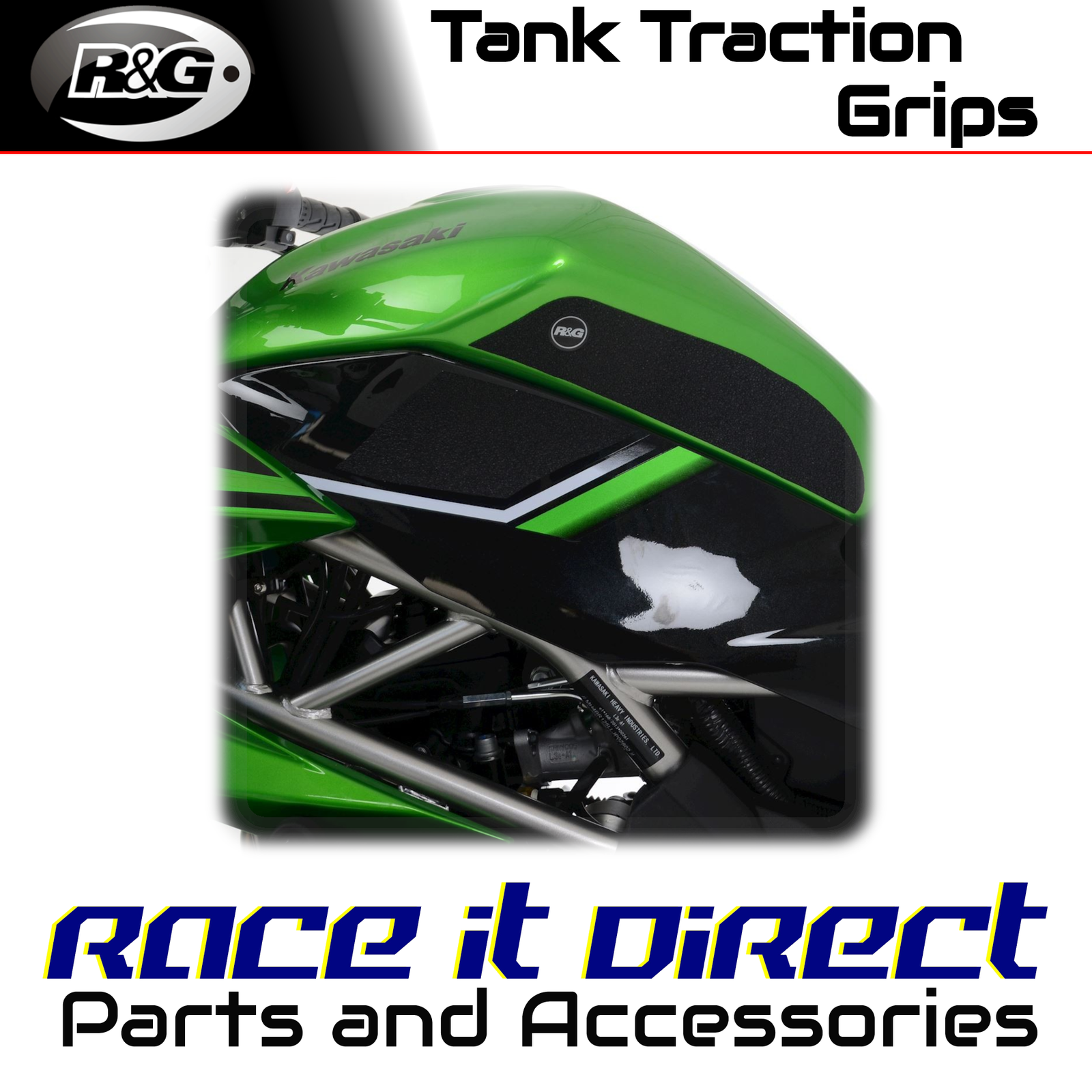 R&G - EZRG441BL - Tank Traction Grips