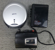 PARTS ONLY Lot Of 3 Sony Walkman Tape TCM-453V Magnavox GPX CD PARTS ONLY